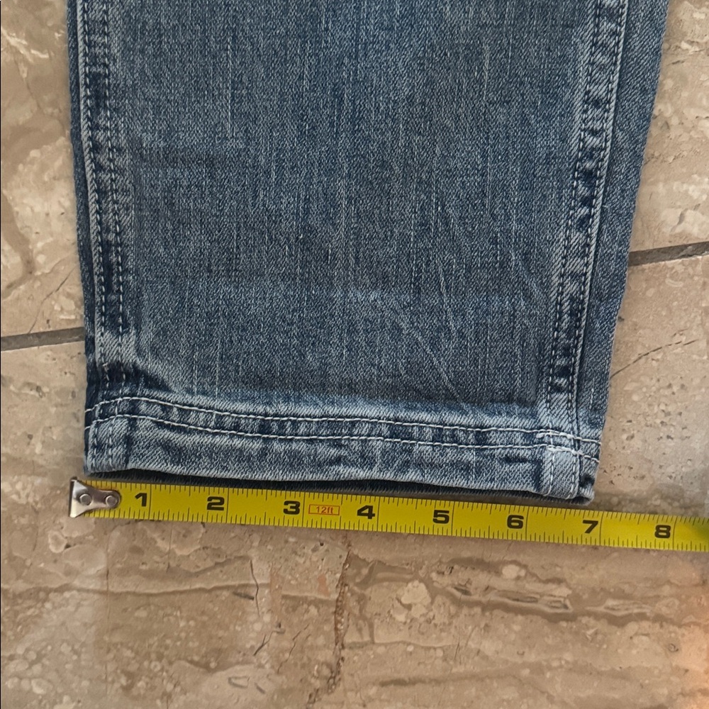 Anthropologie Pilcro The Wanderer Relaxed Utility Jean Distressed Denim Pockets - Picture 10 of 16